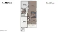 4242 Allsbrook Lane Unit 1010, Leland, NC 28451 — 3-bedroom townhome in Indigo Preserve, Leland, NC, photo 2 of 43: Marion_First Floor
