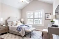 117 W Chelsea Court, Southern Pines, NC 28387 — 3-bedroom condo in Mid South Club, Southern Pines, NC, photo 22 of 43: Bedroom 2 staged