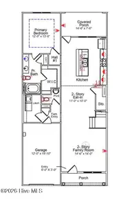 6751 Fellowship Drive, Leland, NC 28451 — 3-bedroom townhome in Grand Park, Leland, NC, photo 2 of 46: 22 1st floor