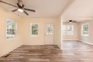 622 Walnut Drive, Jacksonville, NC 28540 — 3-bedroom home in Kenwood Extension, Jacksonville, NC, photo 9 of 59: Living and dining area