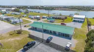 252 Shell Rock Landing Road, Hubert, NC 28539 — 3-bedroom waterfront home, Hubert, NC, photo 5 of 62: 252 shell rock _ Drone (5 of 12)