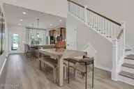1218 Sunwater Terrace, Leland, NC 28451 — 4-bedroom townhome in Grand Park, Leland, NC, photo 8 of 49: Eat-In - Hyacinth BE - Grand Park