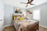 135 NE 75th Street, Oak Island, NC 28465 — 4-bedroom home in Tranquil Harbor, Oak Island, NC, photo 20 of 37: 3rd Bedroom