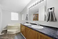 122 Lejeune Road, Cape Carteret, NC 28584 — 3-bedroom home in Bayshore Park, Cape Carteret, NC, photo 10 of 43: Primary Bath