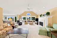 906 Jewell Court, New Bern, NC 28560 — 4-bedroom waterfront home in Fairfield Harbour, New Bern, NC, photo 6 of 52: Living room