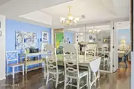 1505 Salter Path Road 412, Indian Beach, NC 28512 — 3-bedroom waterfront condo in Summer Winds Condominiums, Indian Beach, NC, photo 8 of 54: Dining Area
