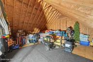217 Laurel Spring Drive, Nashville, NC 27856 — 3-bedroom home in South Creek, Nashville, NC, photo 24 of 27: Unfinished Attic