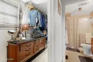 500 Maple Lane, Morehead City, NC 28557 — 3-bedroom home, Morehead City, NC, photo 14 of 29: Closet and bathroom