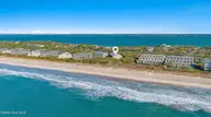 545 Salter Path Road L7, Pine Knoll Shores, NC 28512 — 4-bedroom waterfront condo in Beacon's Reach, Pine Knoll Shores, NC, photo 2 of 43: Aerial from ocean
