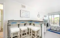 2008 E Ft Macon Road A3, Atlantic Beach, NC 28512 — 2-bedroom waterfront condo in Southwinds, Atlantic Beach, NC, photo 11 of 30: Dining area