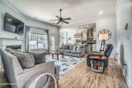 266 Ennett Lane, Sneads Ferry, NC 28460 — 3-bedroom waterfront home, Sneads Ferry, NC, photo 3 of 37: Family Room 1