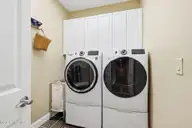 239 Water Oak Drive, Newport, NC 28570 — 4-bedroom waterfront home in Florida Park, Newport, NC, photo 21 of 36: Laundry Room