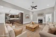 3738 Prestwick Place, Greenville, NC 27834 — 3-bedroom home in Ironwood, Greenville, NC, photo 24 of 70: 023_Living Room Virtual Staging