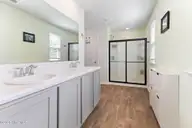 26 Fresh Air Drive, Hampstead, NC 28443 — 4-bedroom home in Hope Creek, Hampstead, NC, photo 24 of 39: Primary Bath