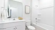 1017 Harbor Drive Lot 41, Calabash, NC 28467 — 3-bedroom home in Hunter's Trace, Calabash, NC, photo 10 of 12: J Guest Bathroom