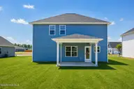 807 Hidden Bridge Drive, Jacksonville, NC 28546 — 5-bedroom home in Towne Pointe, Jacksonville, NC, photo 19 of 20: Backyard