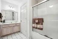 908 Resort Circle Unit 906, Sunset Beach, NC 28468 — 1-bedroom condo in Colony II, Sunset Beach, NC, photo 18 of 35: Full bath/toilet closet