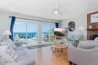 6301 Ocean Drive, Emerald Isle, NC 28594 — 6-bedroom waterfront home, Emerald Isle, NC, photo 2 of 43: living room