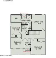 424 Barter Drive, Vass, NC 28394 — 4-bedroom home in The Exchange At Vass, Vass, NC, photo 20 of 20: Second Floor