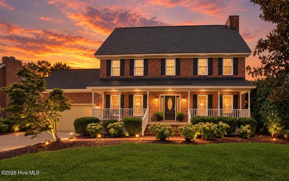 613 Chimney Hill Way, Rocky Mount, NC 27804 — 4-bedroom home in Belmont Lake Preserve, Rocky Mount, NC, photo 1 of 43: chimney 613