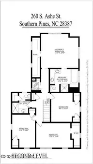 260 S Ashe Street, Southern Pines, NC 28387 — 4-bedroom home in Downtown, Southern Pines, NC, photo 6 of 43: Second Level JPG