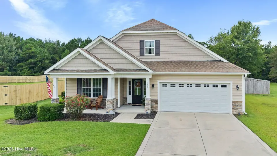 213 Gelynda Court, Holly Ridge, NC 28445 — 3-bedroom home in Kings Harbor, Holly Ridge, NC, photo 1 of 51
