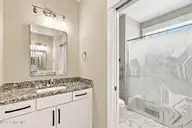 24 Kilbride Drive, Pinehurst, NC 28374 — 4-bedroom home in Pinewild CC, Pinehurst, NC, photo 20 of 45: Hall bath