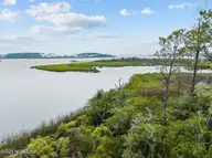 211 Leeward Lane, Beaufort, NC 28516 — waterfront lot in Channel Rock Landing, Beaufort, NC, photo 6 of 28: Potential Deck/1st Floor Views Up Creek
