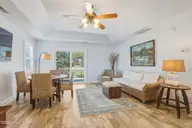 7 Bermuda Greens, Pine Knoll Shores, NC 28512 — 2-bedroom waterfront condo in Bermuda Greens, Pine Knoll Shores, NC, photo 16 of 50: Living Room