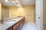 65 Lake Shore Drive, Pinehurst, NC 28374 — 2-bedroom home in Unit 10, Pinehurst, NC, photo 23 of 41: PrimaryBath1