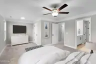 246 Cline Way Unit 122, Beaufort, NC 28516 — 3-bedroom townhome in 1809 Live Oak, Beaufort, NC, photo 4 of 44: Primary Bedroom