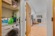 6228 Harbourside Drive, New Bern, NC 28560 — 1-bedroom condo in Fairfield Harbour, New Bern, NC, photo 17 of 26: view of laundry closet
