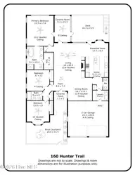 160 Hunter Trail, Southern Pines, NC 28387 — 3-bedroom home in Longleaf CC, Southern Pines, NC, photo 7 of 46: FLOOR PLAN_160 Hunter Trail_page-0001 (1