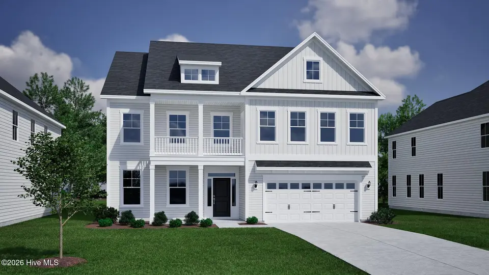 158 Lilaput Circle Lot 136, Wilmington, NC 28411 — 4-bedroom home in Indigo at Abbey Preserve, Wilmington, NC, photo 1 of 15: WebsterC-9ft-CP01_web