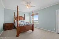 216 Styron Creek Road, Sea Level, NC 28577 — 3-bedroom waterfront home, Sea Level, NC, photo 24 of 63: Owner Bedroom