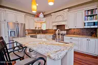 2525 Highway 58, Swansboro, NC 28584 — 3-bedroom waterfront home, Swansboro, NC, photo 14 of 69: Eat-in Bar/Island