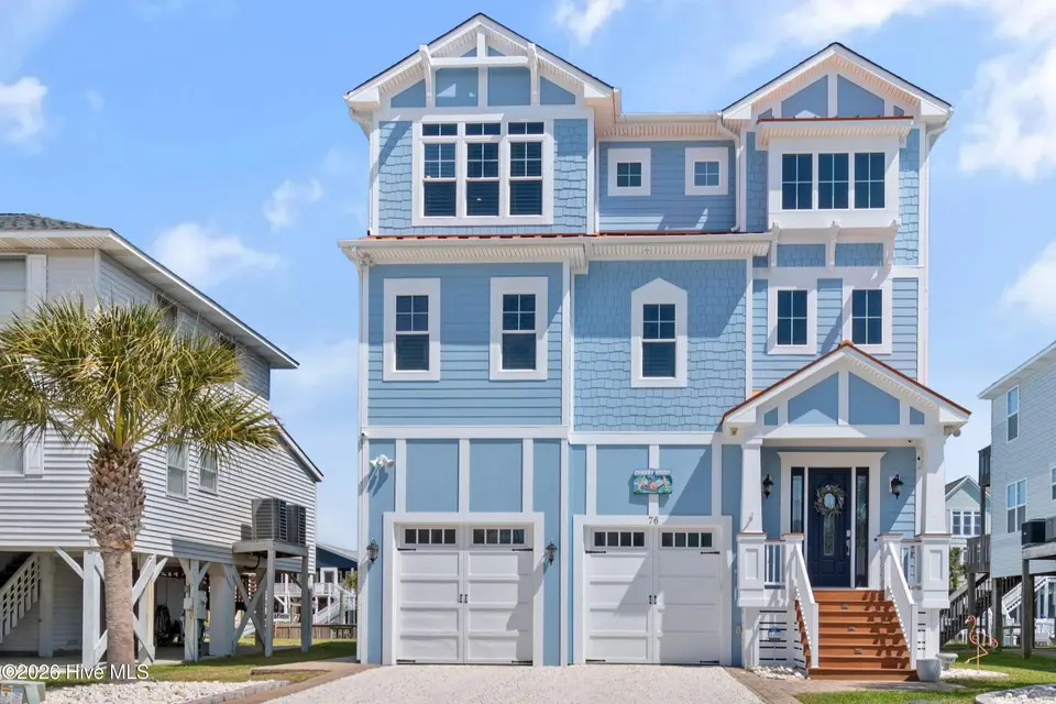 76 Fairmont Street, Ocean Isle Beach, NC 28469 — 4-bedroom waterfront home, Ocean Isle Beach, NC, photo 1 of 79: 76FairmontSt - 1