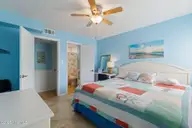 1311 Lake Park Boulevard S 2b, Carolina Beach, NC 28428 — 1-bedroom waterfront condo in Sea Colony, Carolina Beach, NC, photo 22 of 42: Primary Bedroom