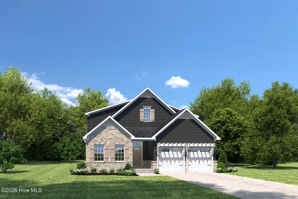 3600 Market Garden Drive, Greenville, NC 27834 — 3-bedroom home in Carolina Crofts, Greenville, NC, photo 1 of 20: NS Palladio 2 Story A ESLB16A RLD (1)