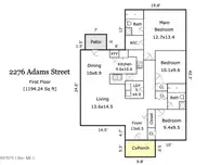 2276 Adams Street, Wilmington, NC 28401 — 3-bedroom home in Sunset South, Wilmington, NC, photo 2 of 28: 2276 adams sketch