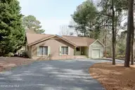 116 Shagbark Court, West End, NC 27376 — 3-bedroom waterfront home in Seven Lakes North, West End, NC, photo 1 of 65: Front Circle Drivway