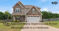 816 Warwick Lane, Carthage, NC 28327 — 3-bedroom home in Fox Grove, Carthage, NC, photo 3 of 41: NEW! Approved Septic Improvement Permit