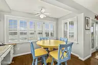 1707 Front Street, Beaufort, NC 28516 — 4-bedroom waterfront home, Beaufort, NC, photo 14 of 47: Dining Nook