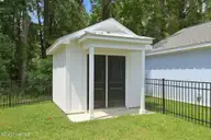 161 Long Pond Loop, Swansboro, NC 28584 — 2-bedroom waterfront condo in Cabins at Old Horse, Swansboro, NC, photo 17 of 23: Shed