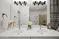 24 S Shamrock Drive, Jackson Springs, NC 27281 — 3-bedroom home in FoxFire, Jackson Springs, NC, photo 17 of 35: Master Bath Sink