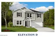 119 Muscadine Drive, Jacksonville, NC 28546 — 4-bedroom home in Muscadine, Jacksonville, NC, photo 1 of 23: Exterior Rendering