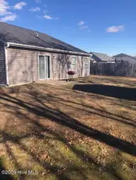 3923 Sabre Lane, Wilson, NC 27896 — 3-bedroom home in Jetstream Park, Wilson, NC, photo 4 of 18: BACK YARD WITH PATIO