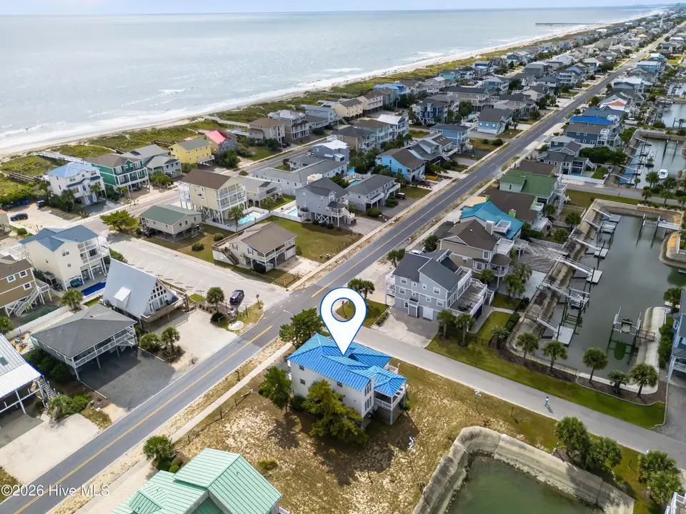 189 E Second Street, Ocean Isle Beach, NC 28469 — 4-bedroom waterfront home, Ocean Isle Beach, NC, photo 1 of 45: 94-Markerhttps---www