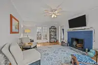 2973 Highway 70, Beaufort, NC 28516 — 3-bedroom home, Beaufort, NC, photo 11 of 40: LR Woodburning FP
