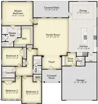 186 Seashore Street, Grimesland, NC 27837 — 4-bedroom home in Summer Place, Grimesland, NC, photo 2 of 38: 2700 Floor plan